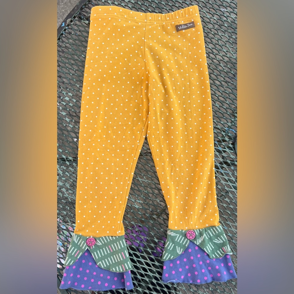 Matilda Jane Set Your Sights Choose Your Own Path Scrappy Polka Dot Pants